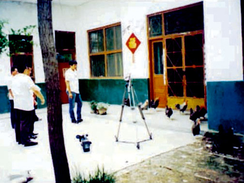 《鄉村季風》來我場采訪